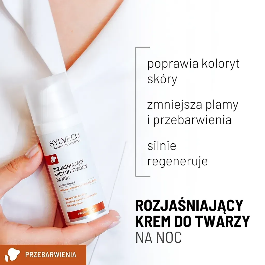 Sylveco Dermo Natcreme Ansigtscreme Mod Pigmentpletter