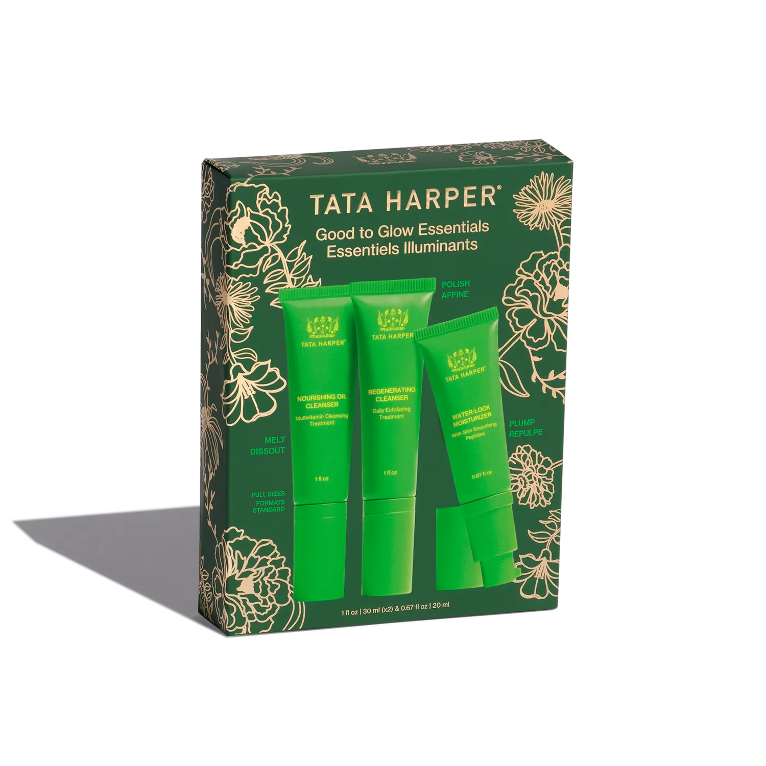 Tata Harper Good to Glow Essentials rejsesæt 3 dele