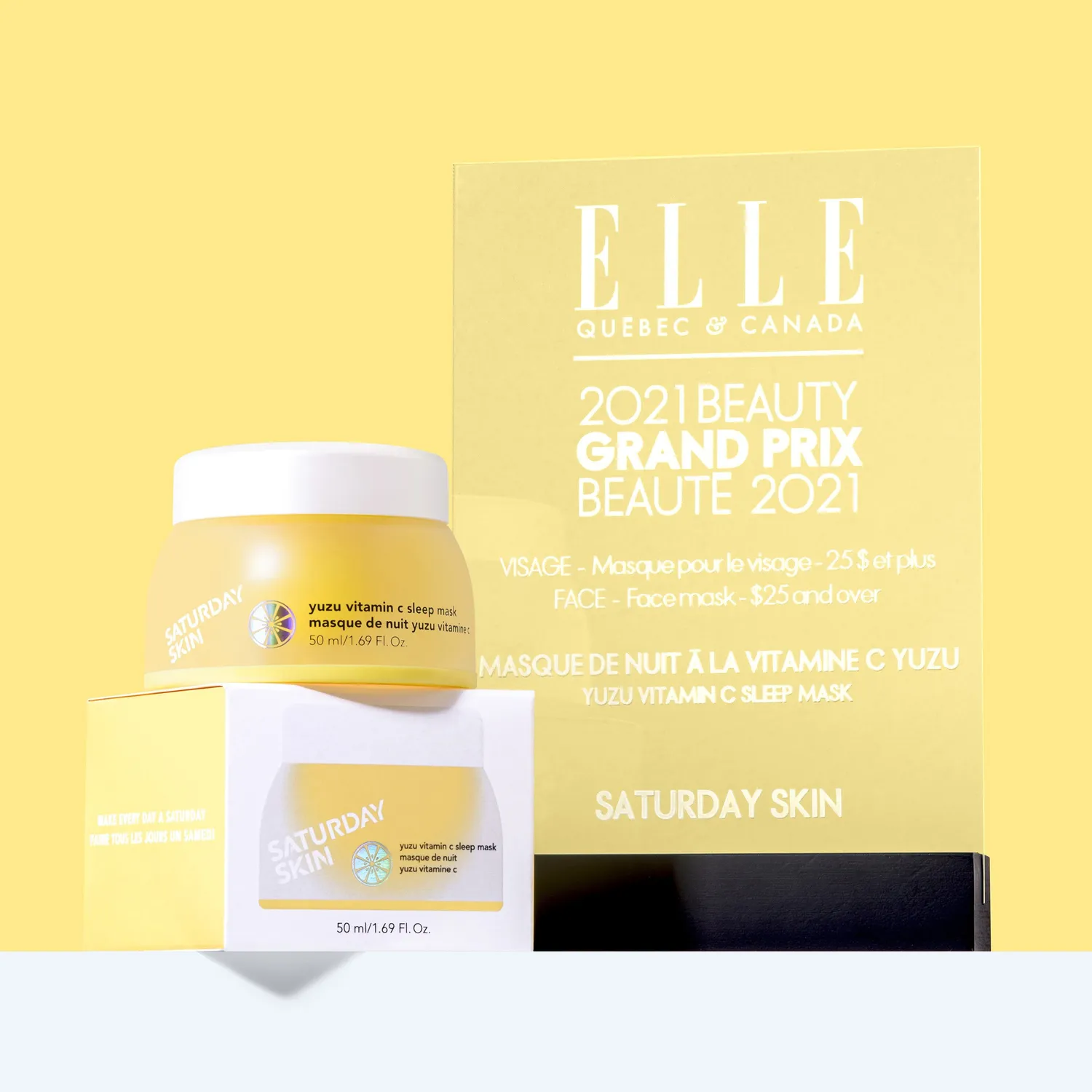 Saturday Skin Radiant Renewal Glow Trio sæt 3 dele C-vitamin