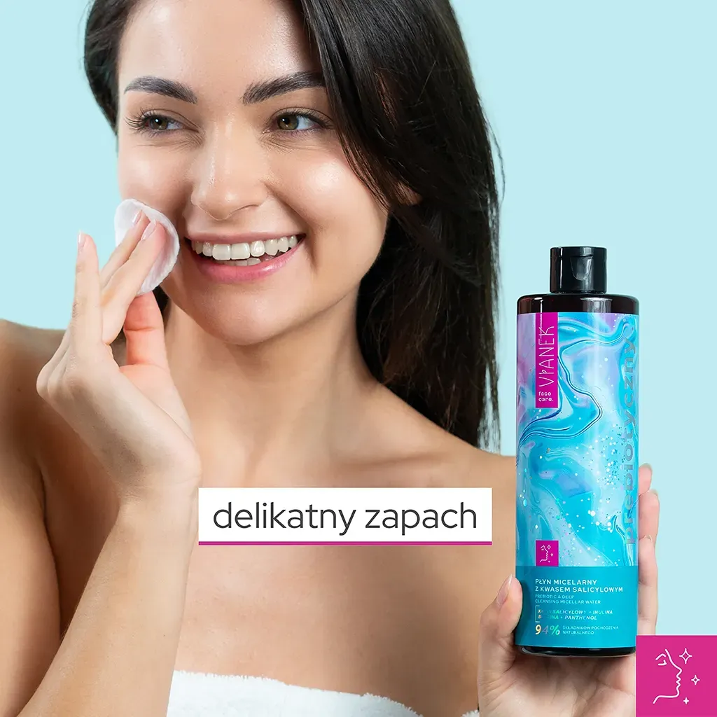 Sylveco Vianek Prebiotyczny micellevand salicylsyre fedtet hud