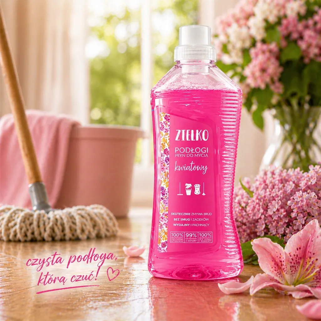 Sylveco Zielko gulvvask blomst stribefri