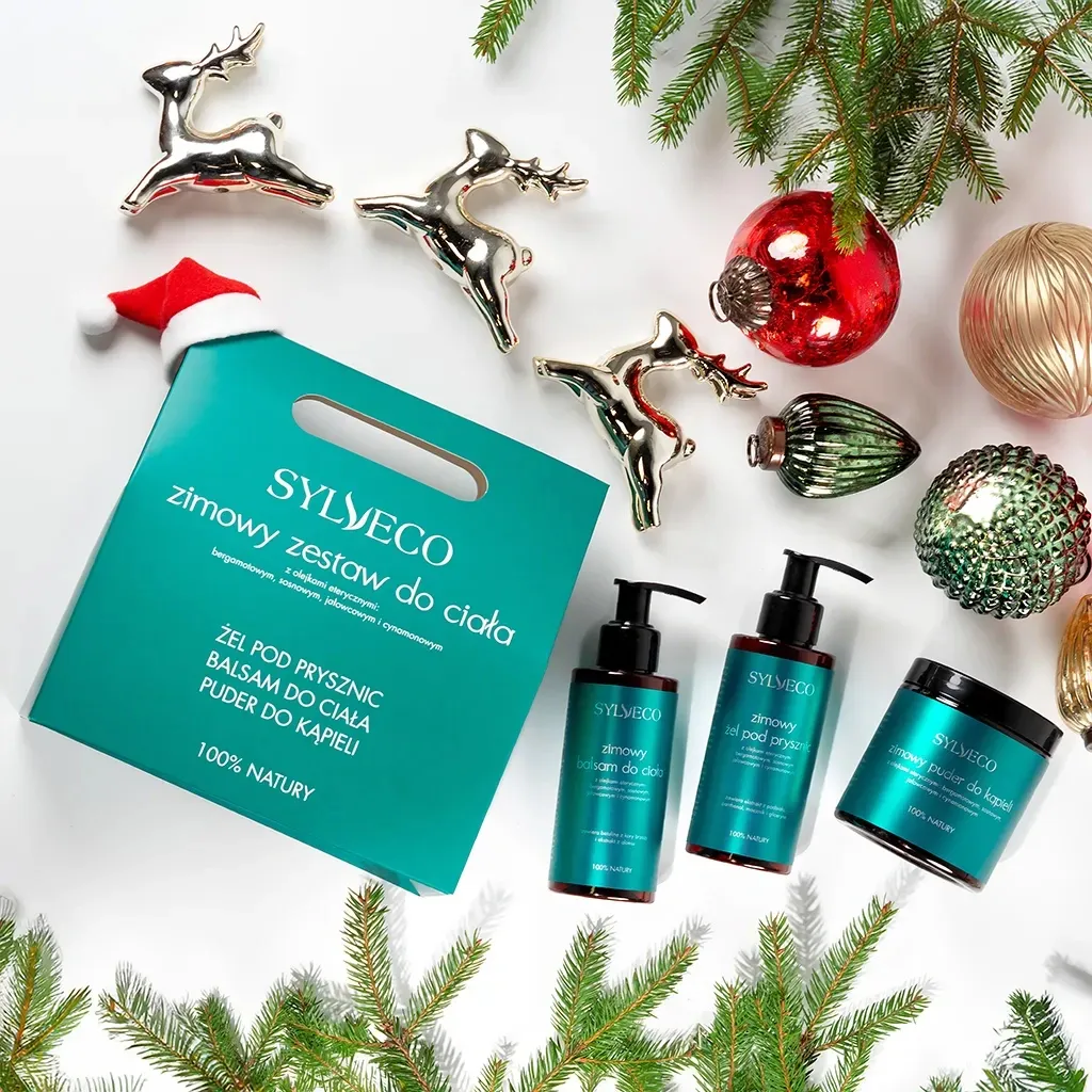 Sylveco Vinter kropssæt juletræ shower balsam