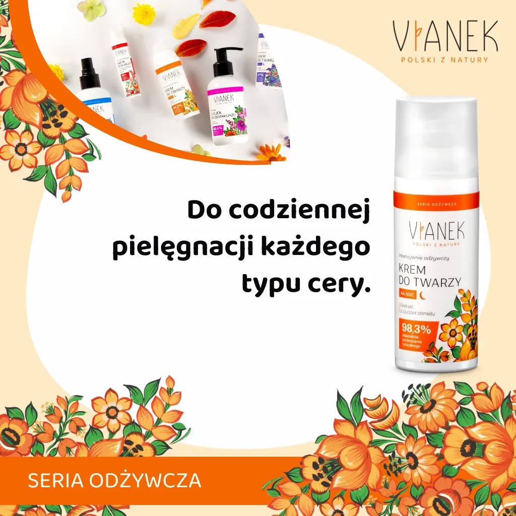 Sylveco Vianek Nærende Natcreme 50 ml til alle hudtyper