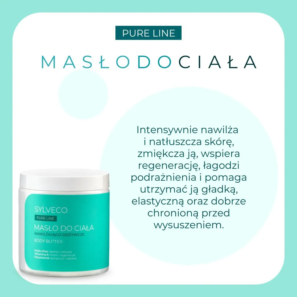 Sylveco Pure Line bodybutter til tør hud med shea