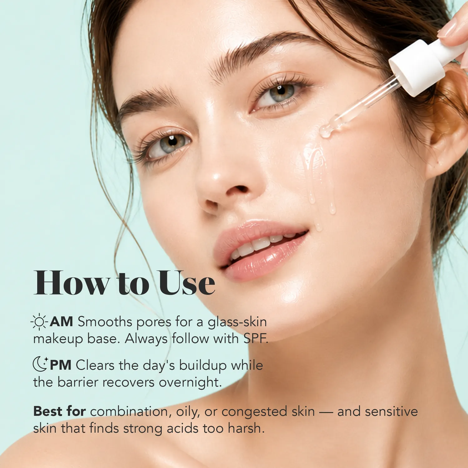 Saturday Skin Perilla Leaf Pore Refining serum mod porer og fedtet hud