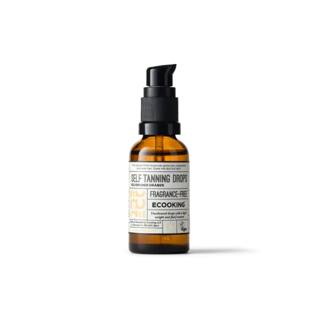 Ecooking Self Tanning Drops selvbruner 30 ml parfumefri glød