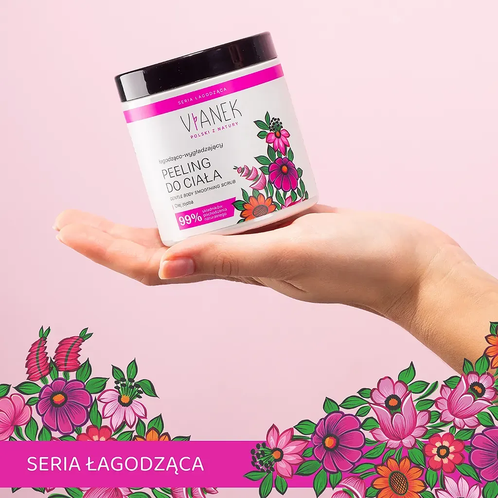 Sylveco Vianek bodypeeling sukker hyldebær mild
