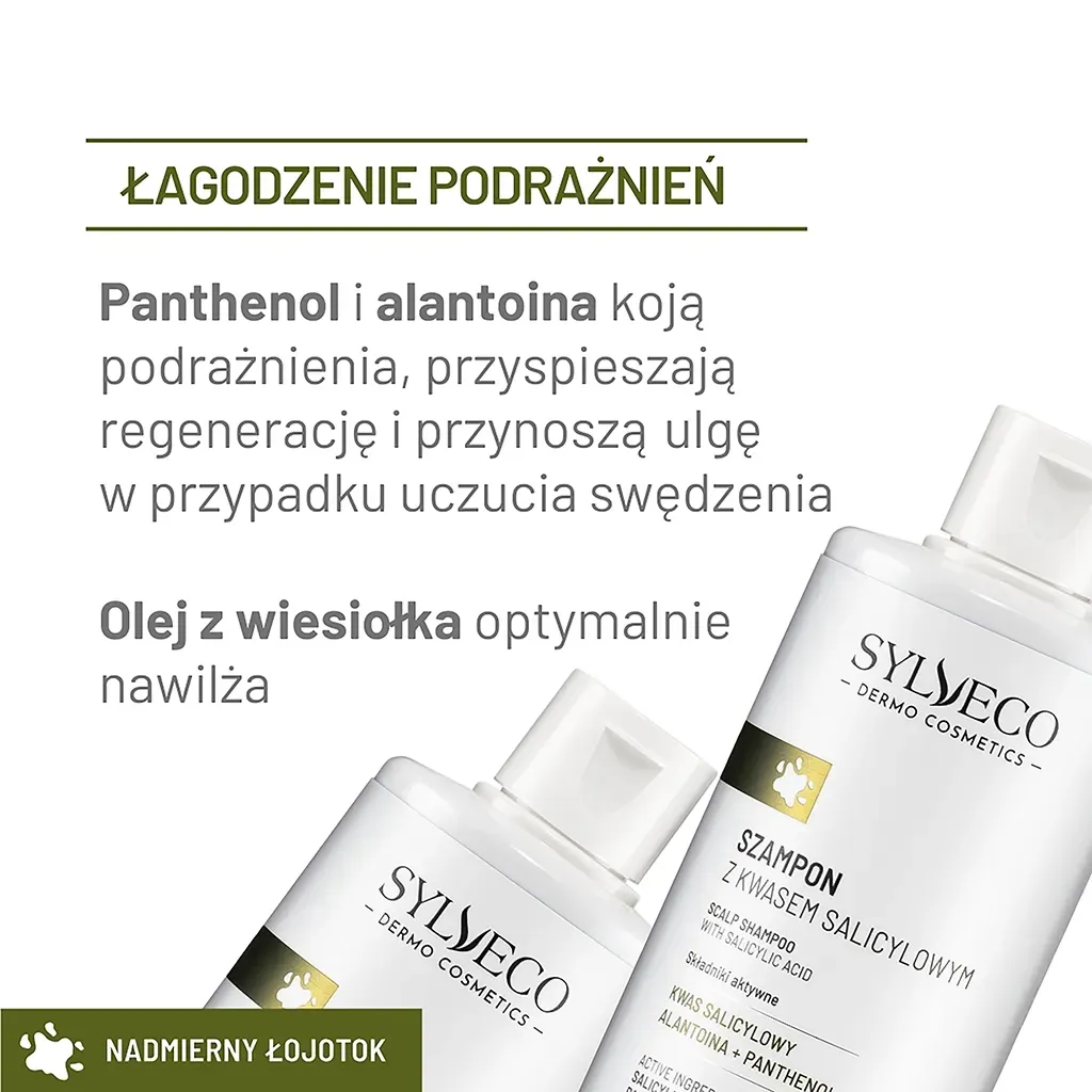 Sylveco Dermo shampoo salicylsyre fedtet hovedbund