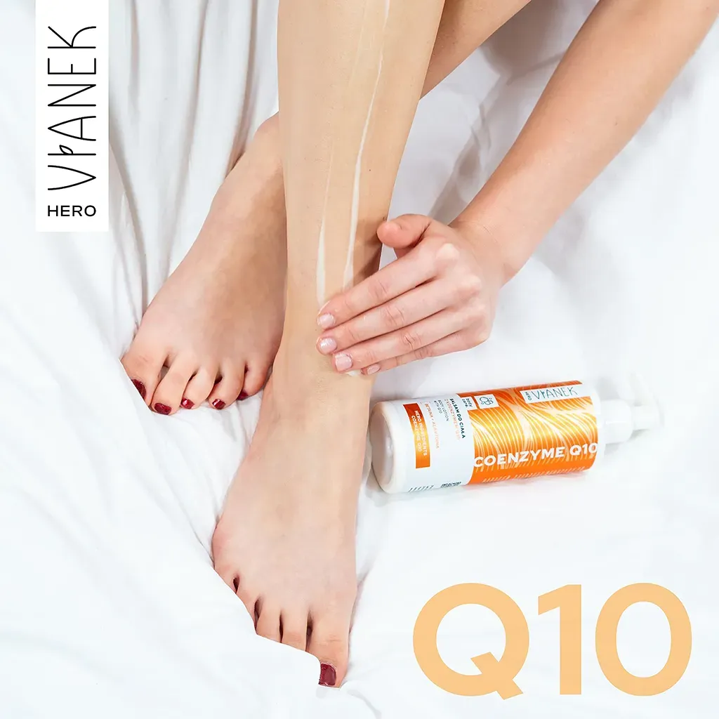 Vianek Hero bodylotion Q10 fast absorbering let formel