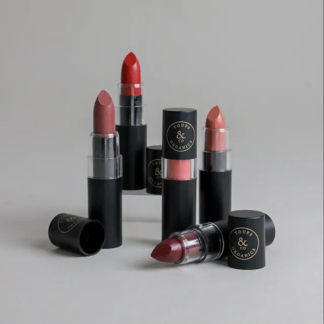 Toups and Co Organics Nourishing Lipstick læbestift Blushing Bride
