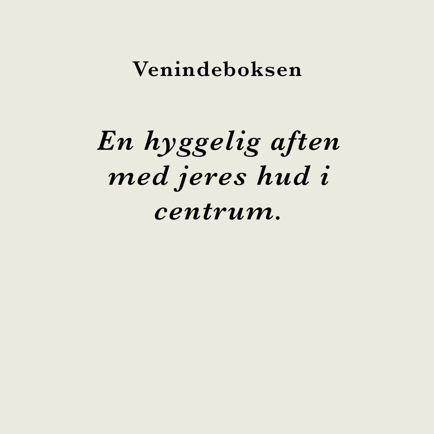 Ecooking Venindeboksen sæt 7 produkter parfumefri