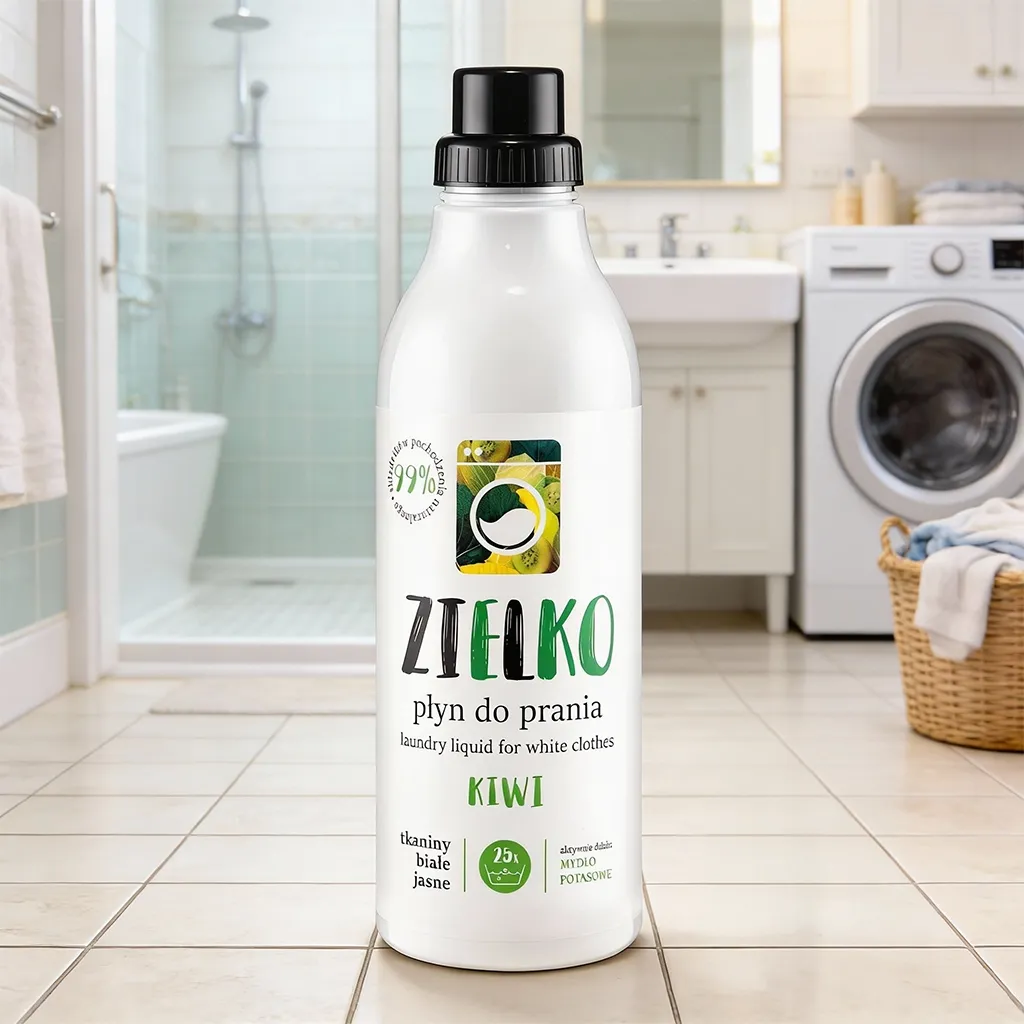 Zielko Vaskemiddel Hvidt Tøj Kiwi 1 L 30-60 Grader
