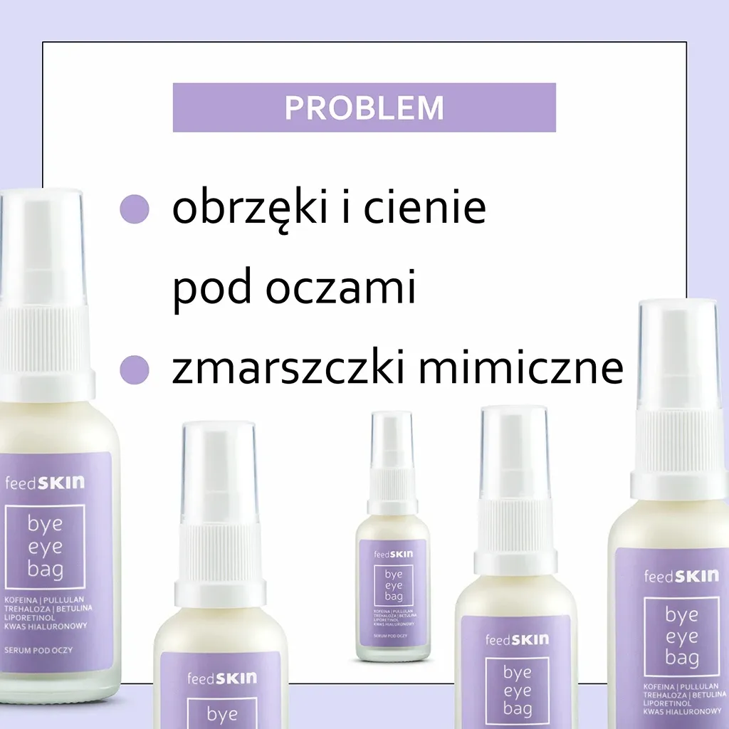 Sylveco Feedskin Bye Eye Bag øjenserum 30 ml med koffein
