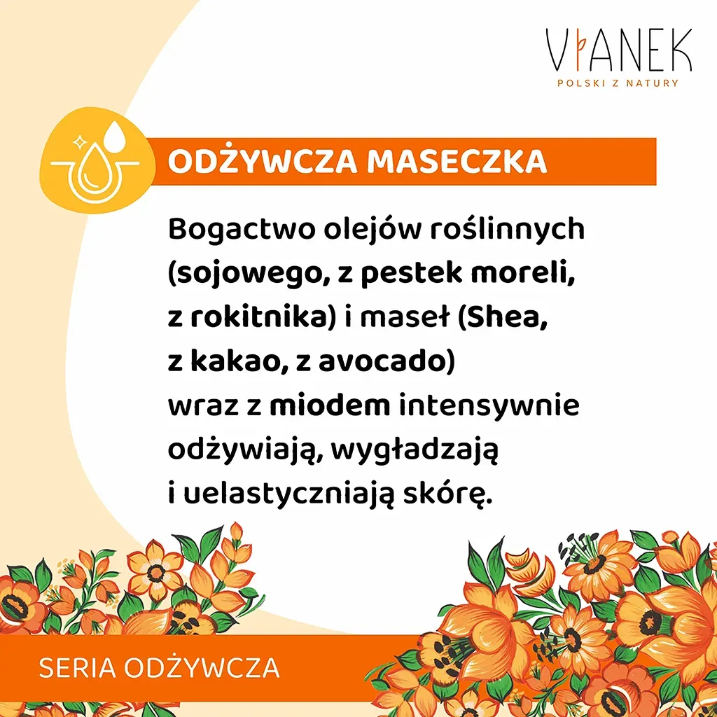 Sylveco Vianek Nærende ansigtsmaske peeling 70 g
