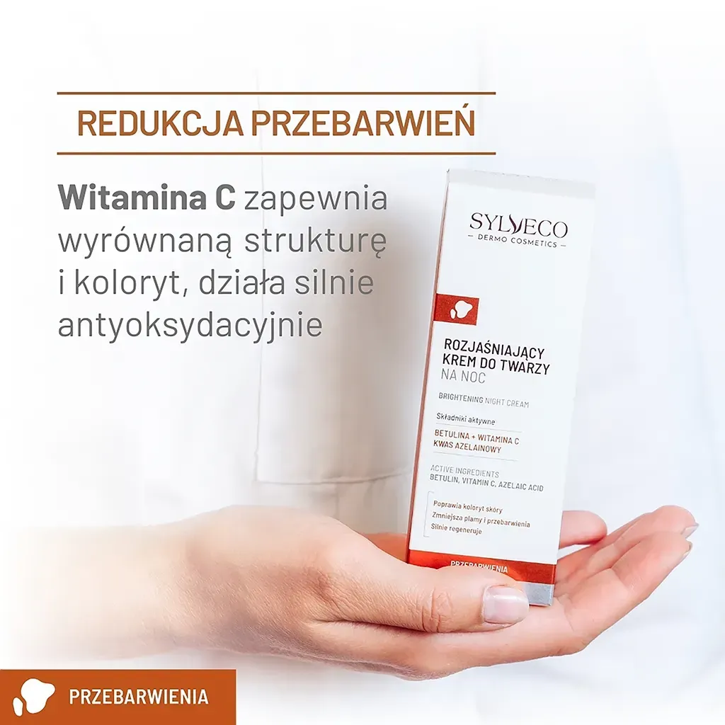 Sylveco Dermo Natcreme Ansigtscreme Mod Pigmentpletter