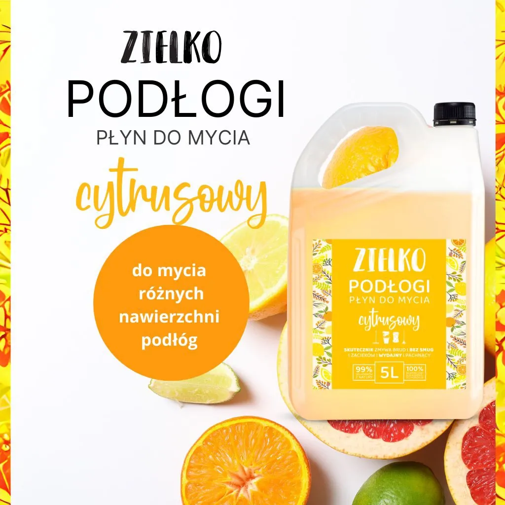 Sylveco Zielko gulvvask 5L citrus