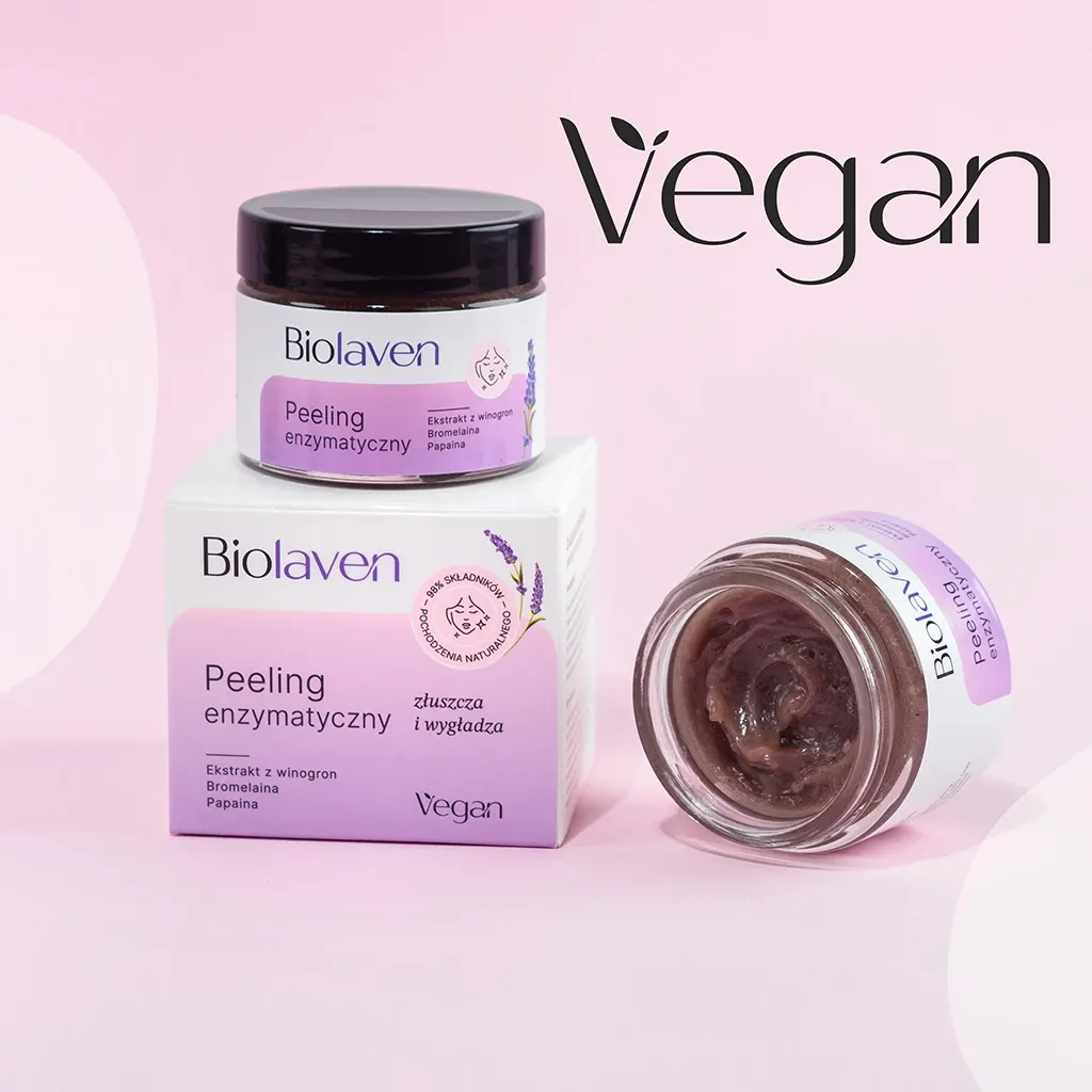 Biolaven enzympeeling ansigt 45 ml sensitiv hud