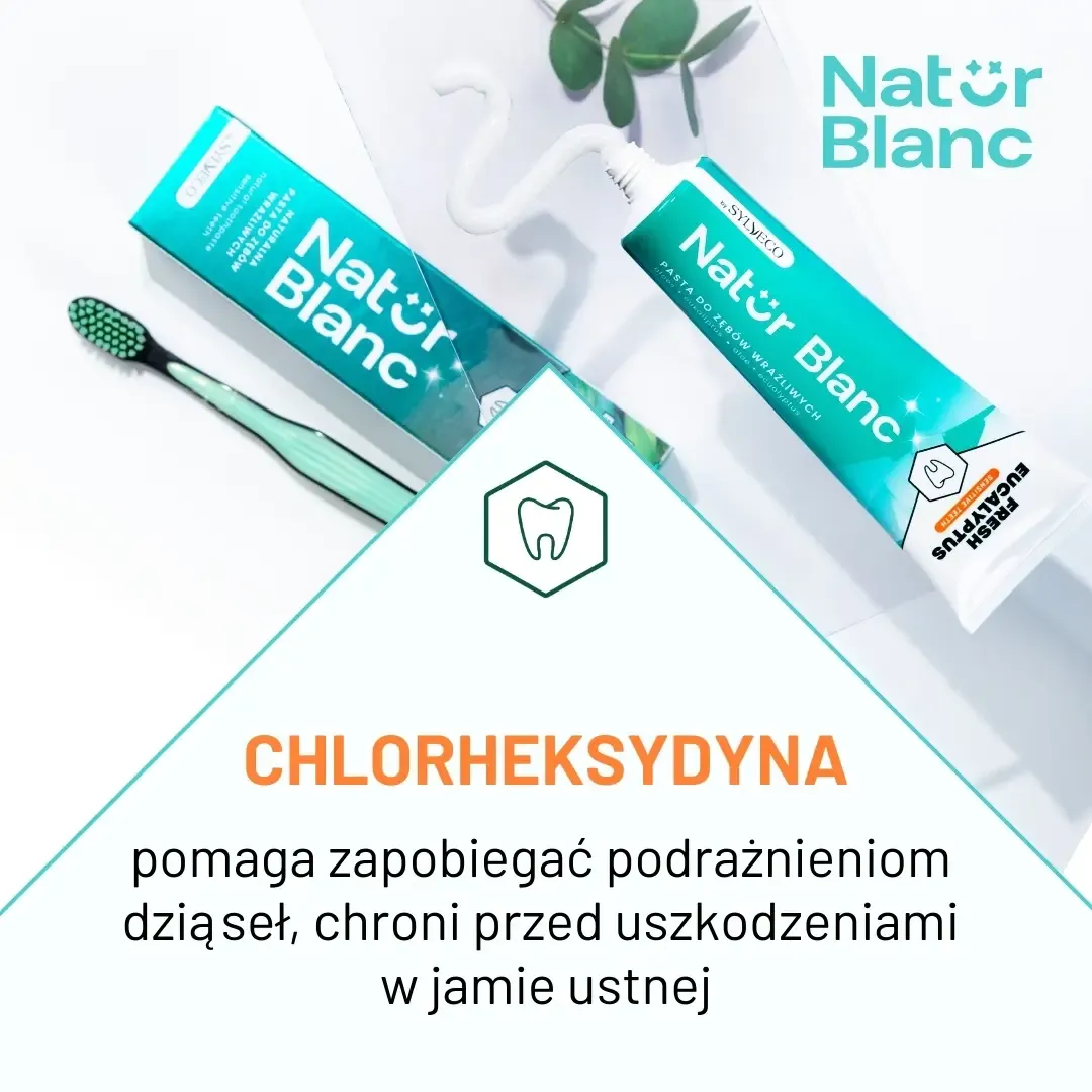 Sylveco Natur Blanc tandpasta Fresh Eucalyptus følsomme