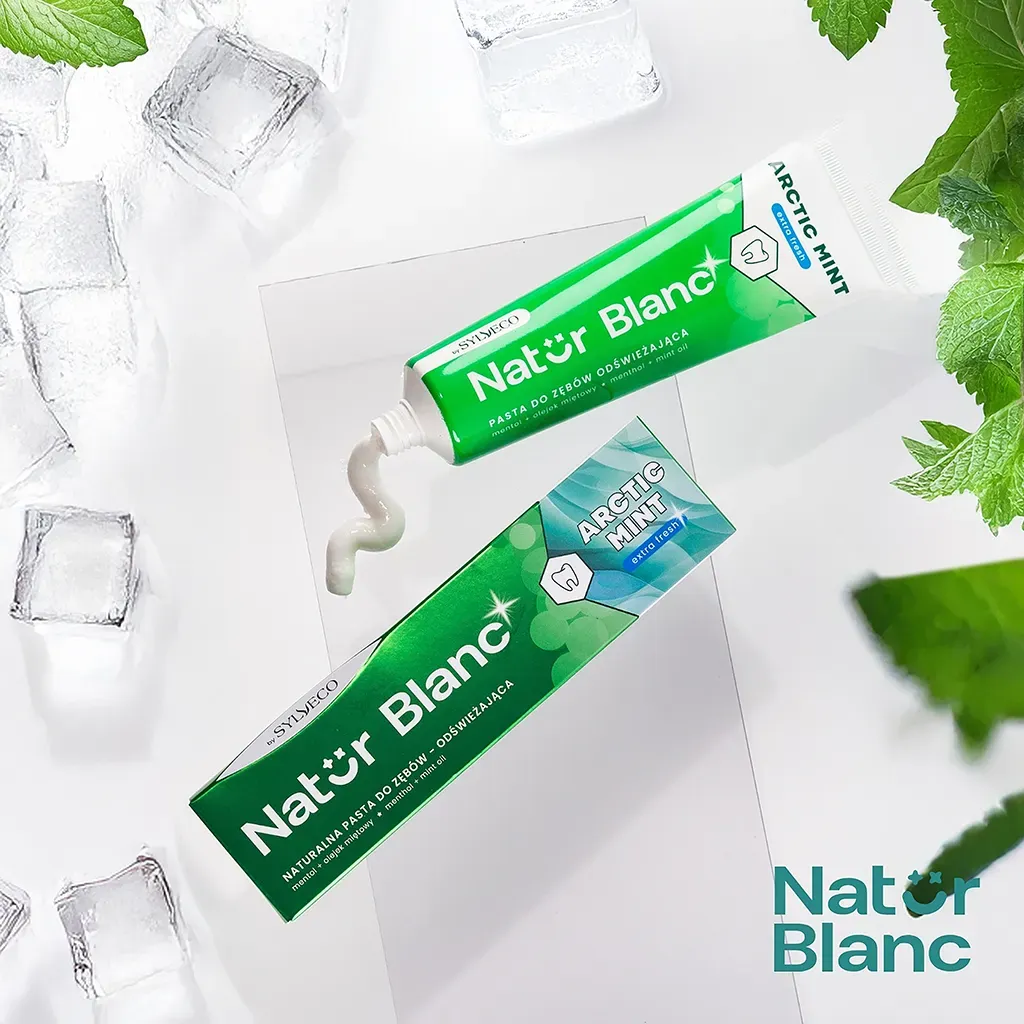 Sylveco Natur Blanc tandpasta Arctic Mint frisk mint