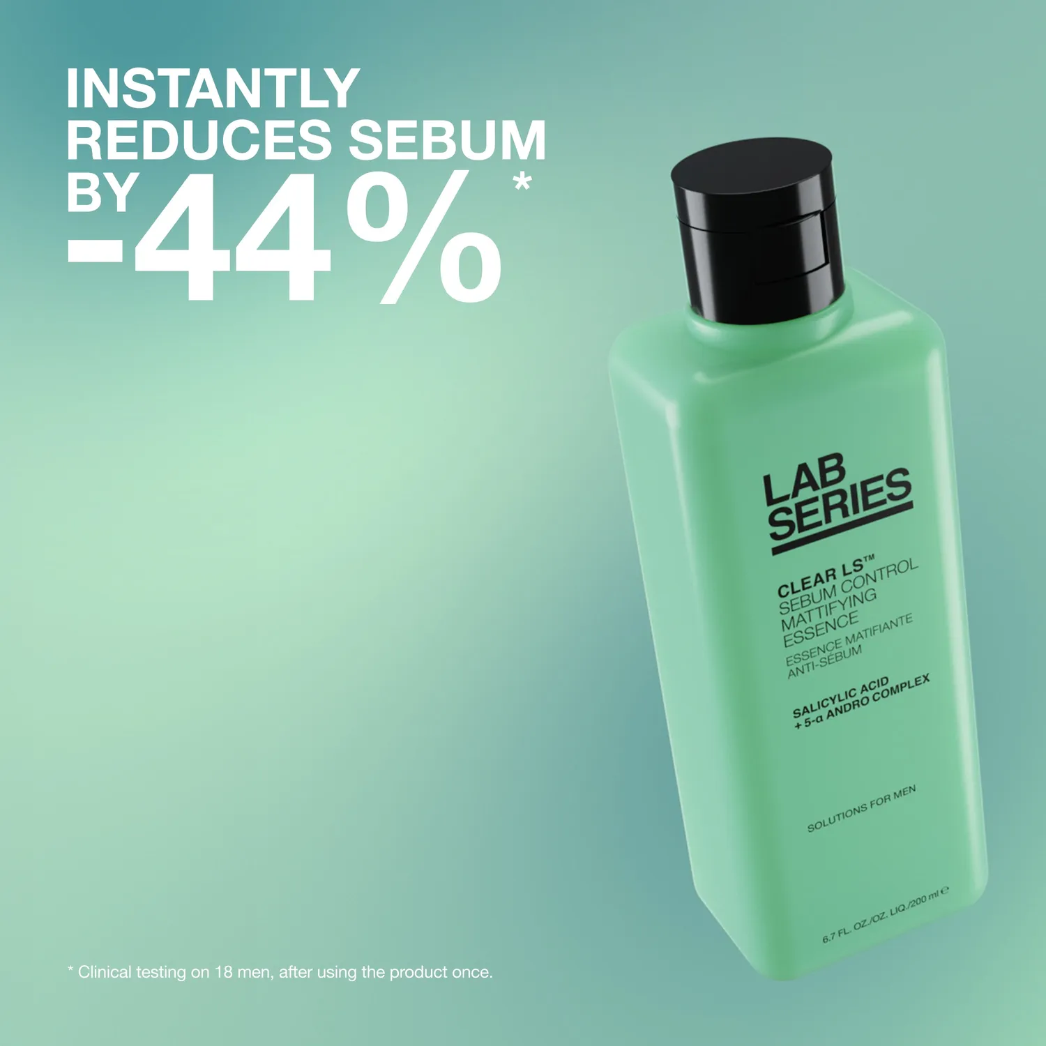 Lab Series Clear LS Oil Control toner 200 ml matterende