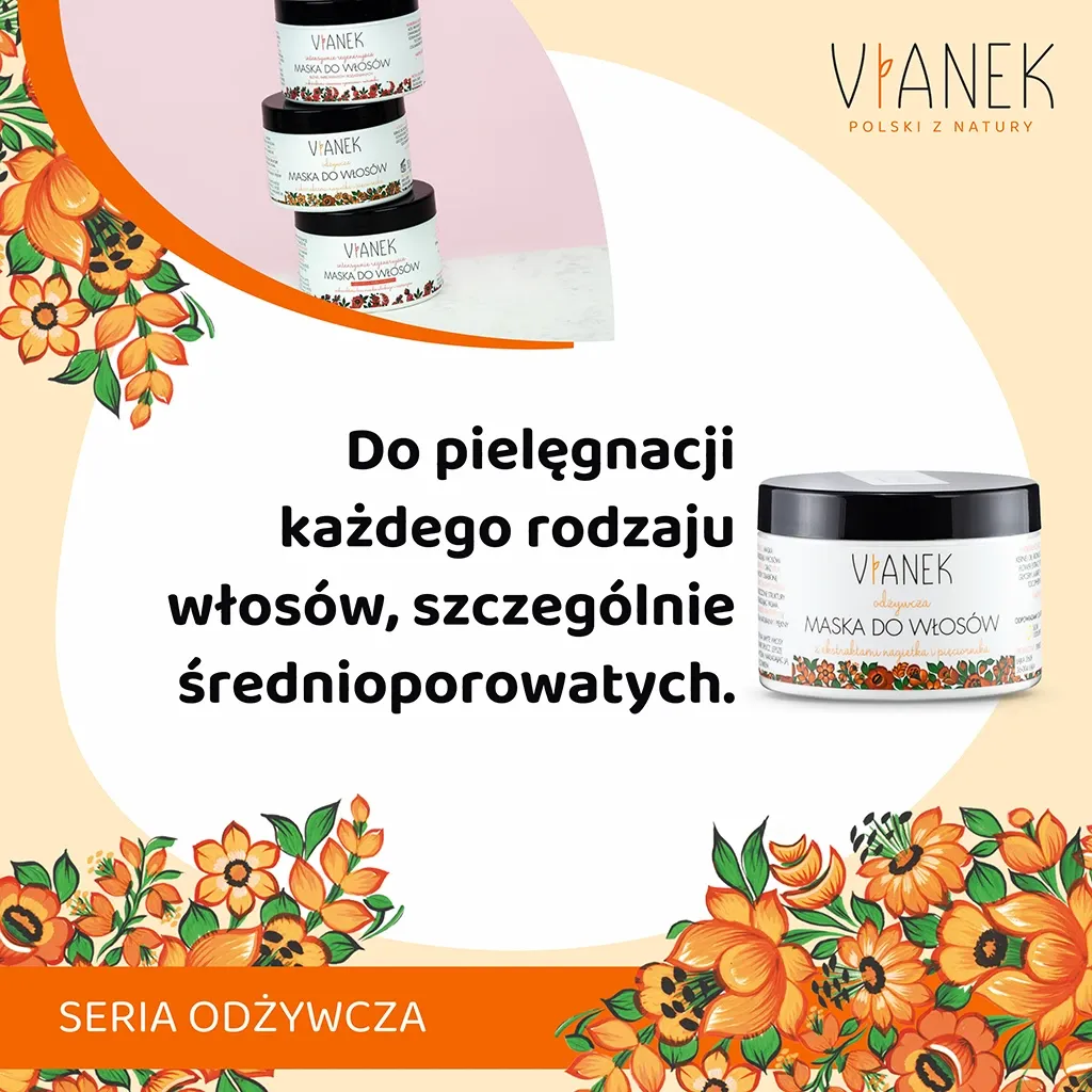 Sylveco Vianek nærende hårmaske 150 ml morgenfrue