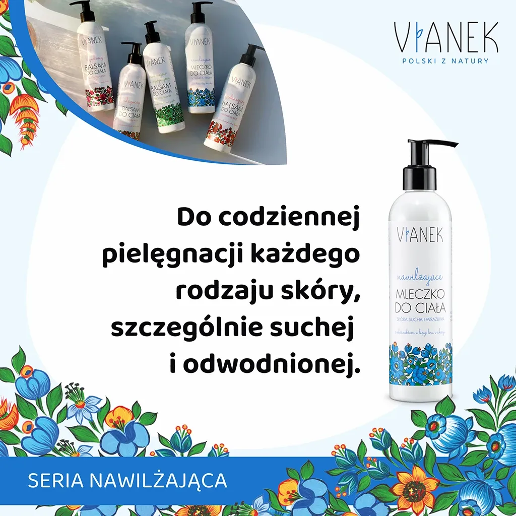 Sylveco Vianek Fugtgivende bodymælk 300 ml urea