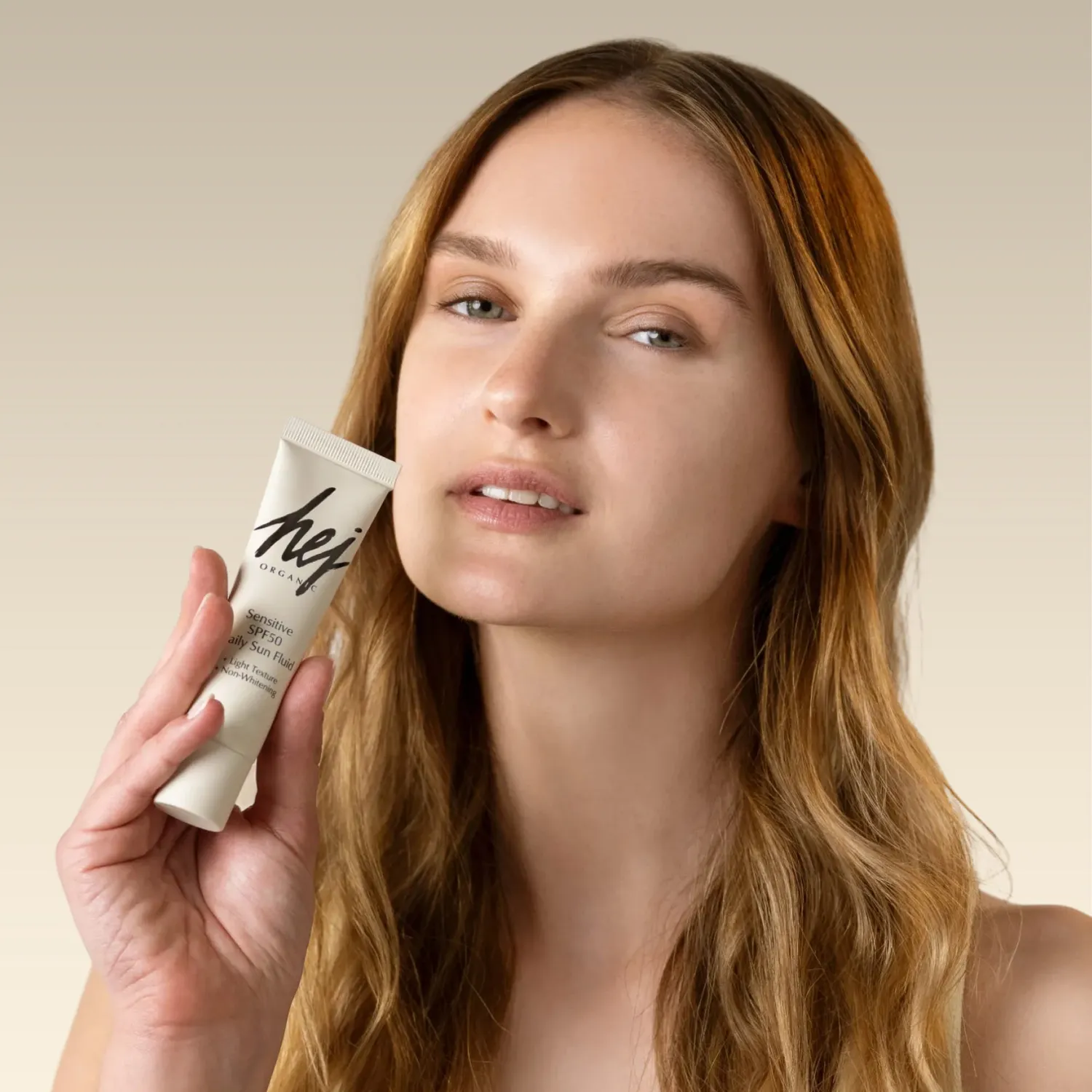 Hej Organic Sensitive dagcreme SPF50 30 ml mineral