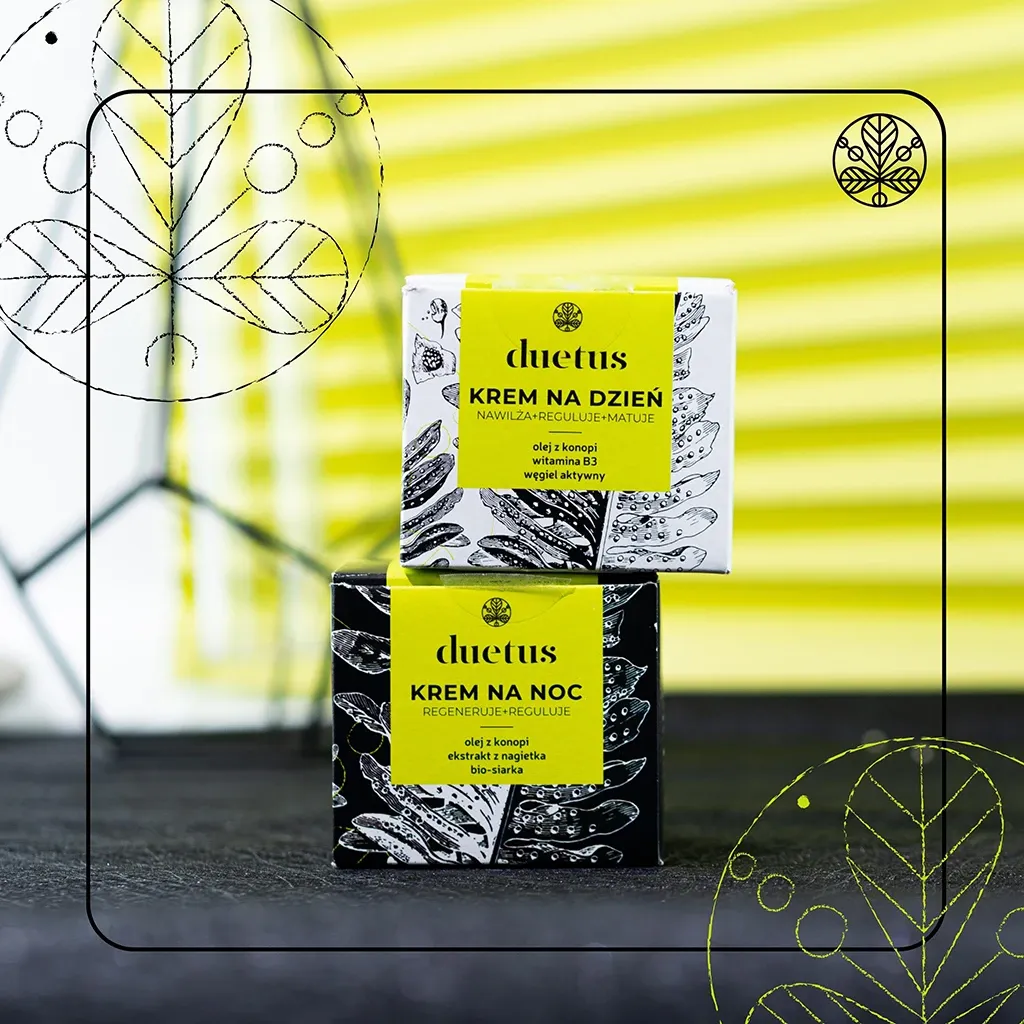 Sylveco Duetus matterende dagcreme 50 ml fedtet hud
