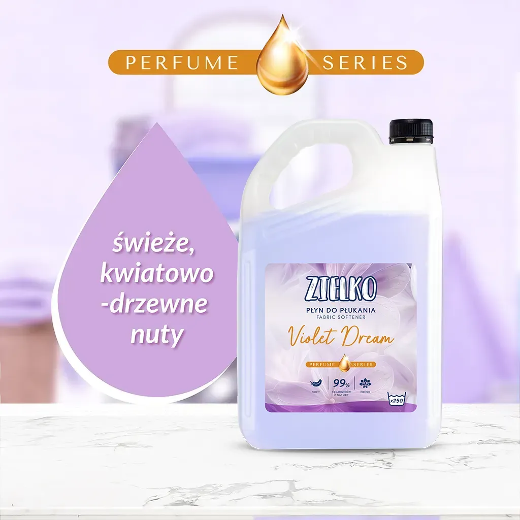 Zielko Violet Dream skyllemiddel 5L blomstret