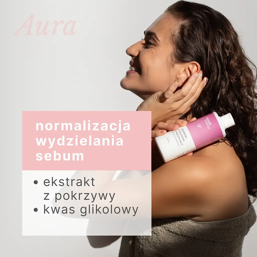Sylveco Vianek Essence Aura shampoo 300 ml fedtet hår