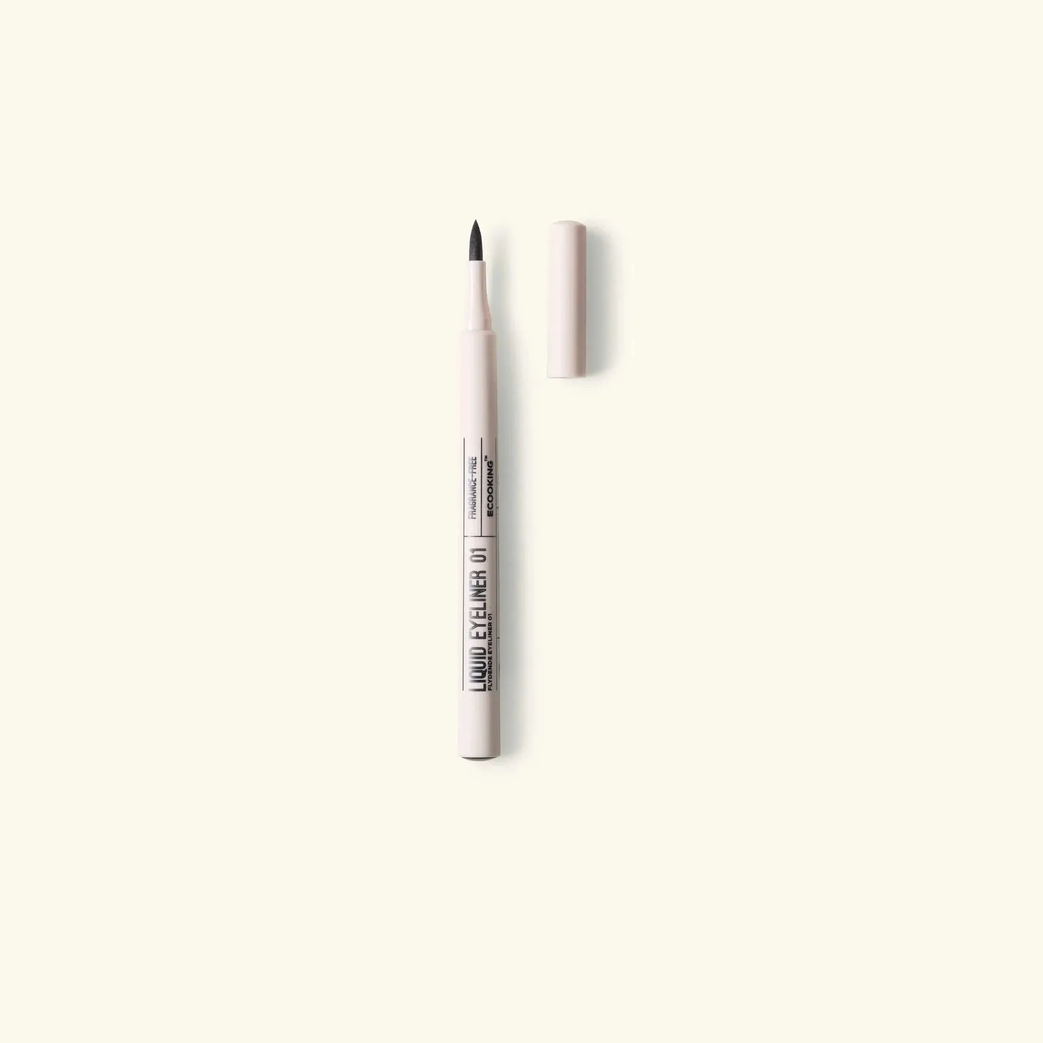 Ecooking Final Call Liquid Eyeliner 01 sort glansfuld