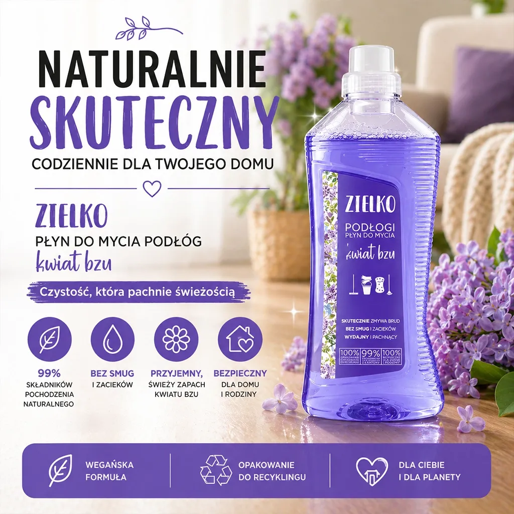 Sylveco Zielko Kwiat Bzu gulvrens syren