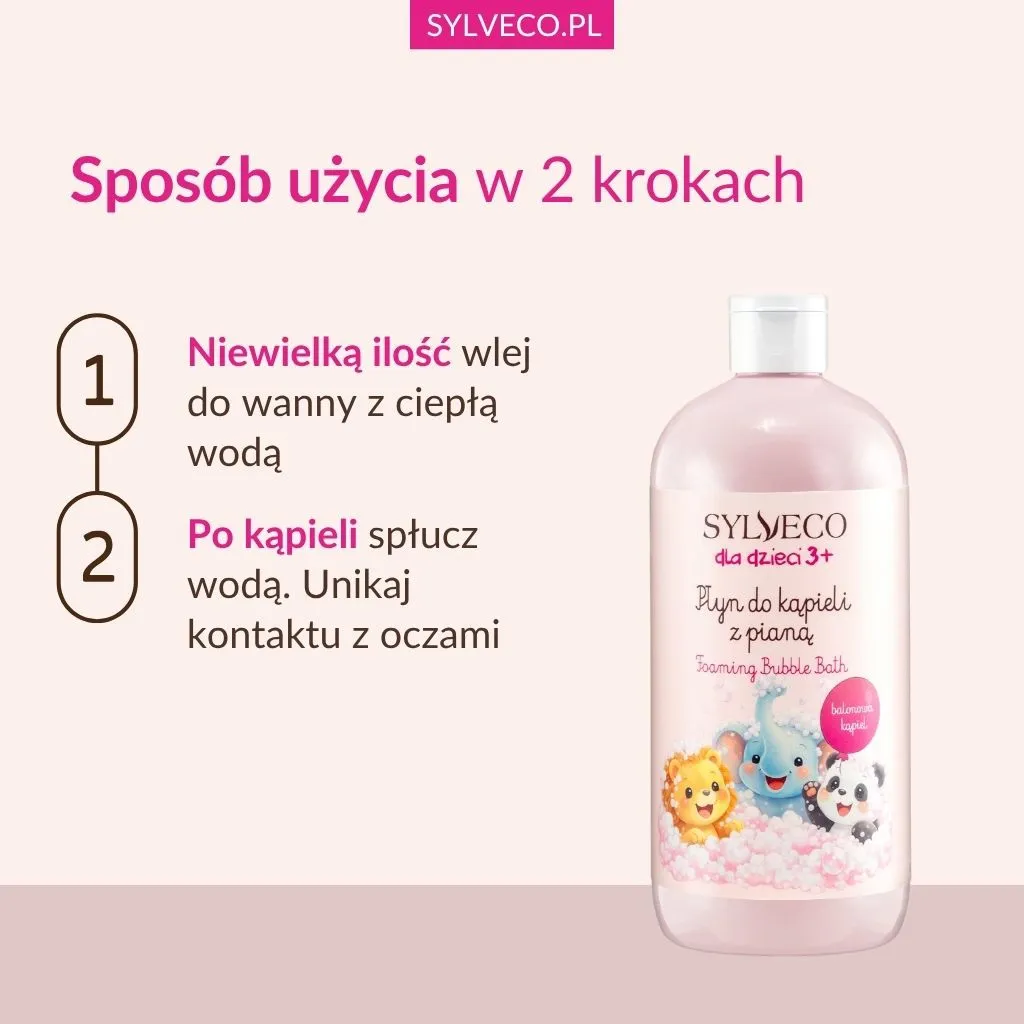 Sylveco Børn badesæbe ballonbad 3+ mild duft