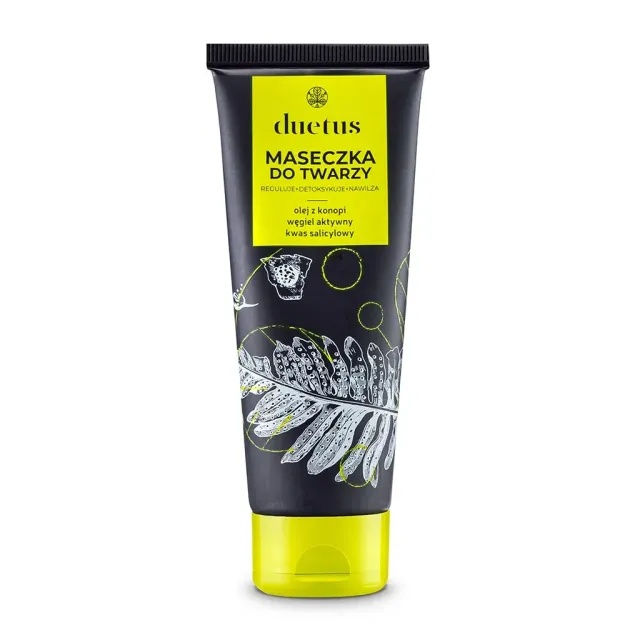 Sylveco Duetus ansigtsmaske fedtet hud tube