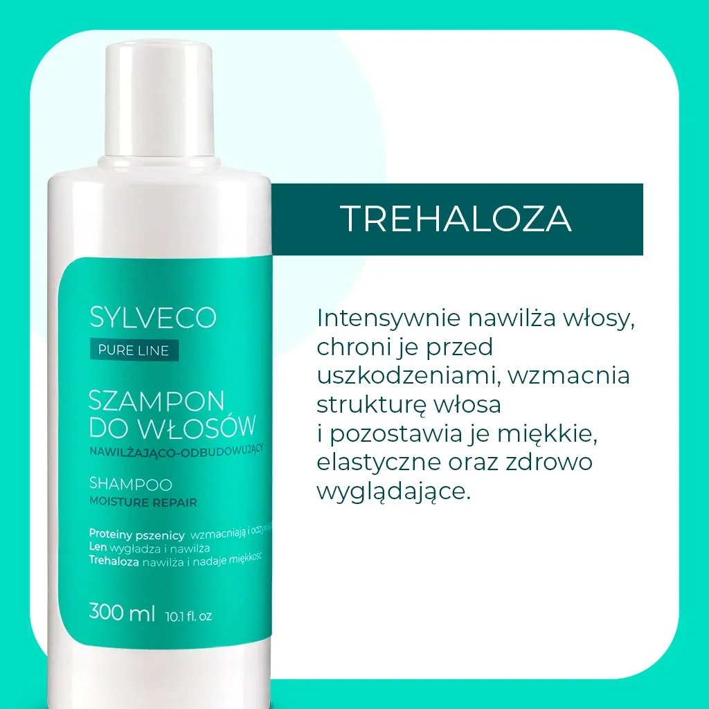 Sylveco Pure Line Genopbyggende Shampoo til Tørt Hår