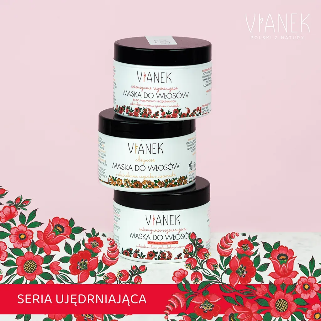 Vianek hårmaske 150 ml mørkt farvet hår argan