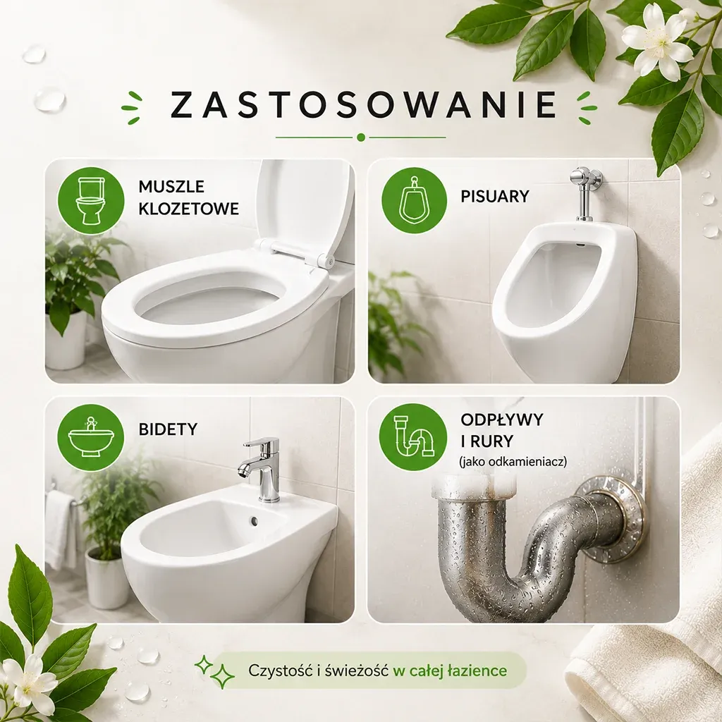 Zielko WC Gel Toiletrens 750 ml Effektiv Mod Kalk