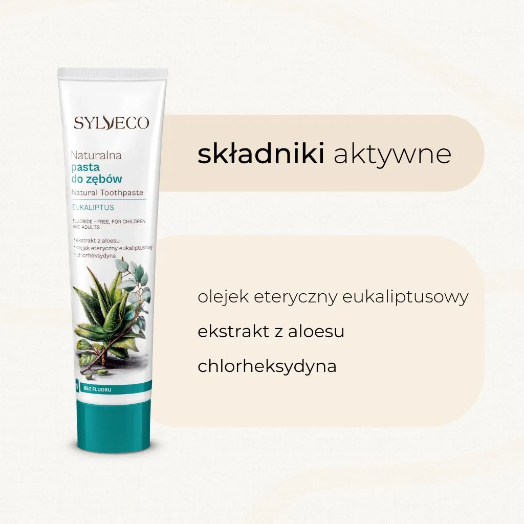 Sylveco Eukalyptus tandpasta uden fluor urt