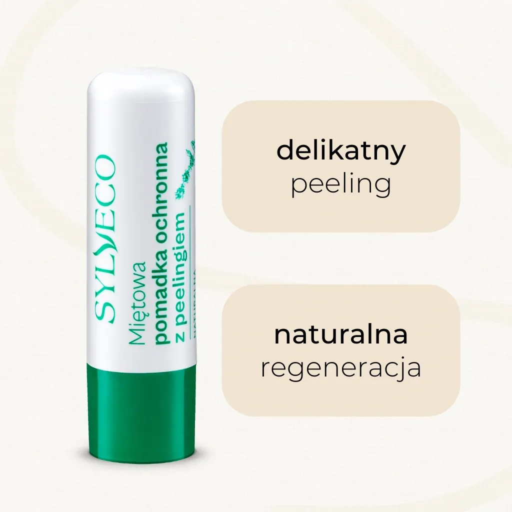 Sylveco Mynte peeling læbepomade 4,6 g betulin