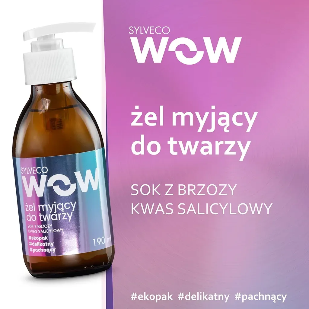 Sylveco Wow ansigtssæt teenager 4 dele uren hud