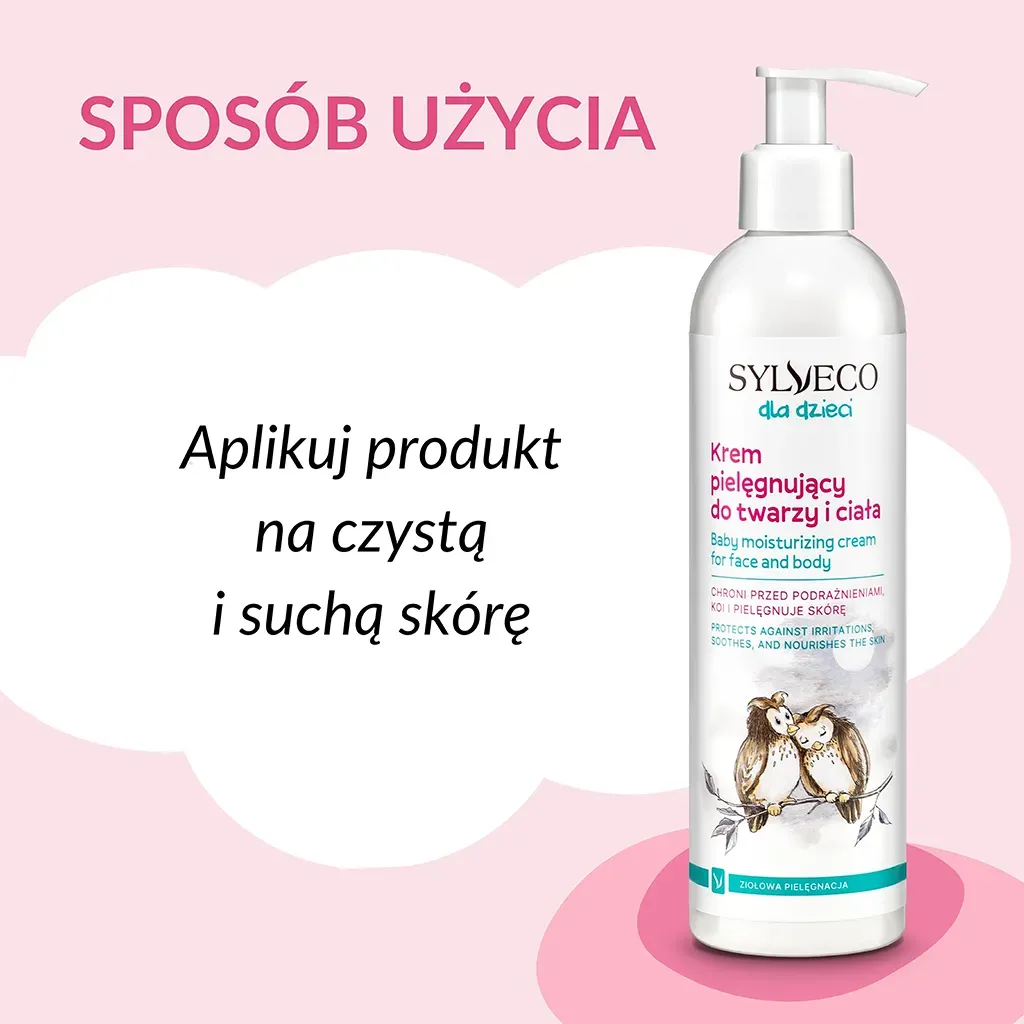 Sylveco børn plejecreme 300 ml uparfumeret