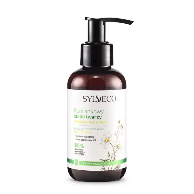 Sylveco kamille ansigtsgel 150 ml uren hud