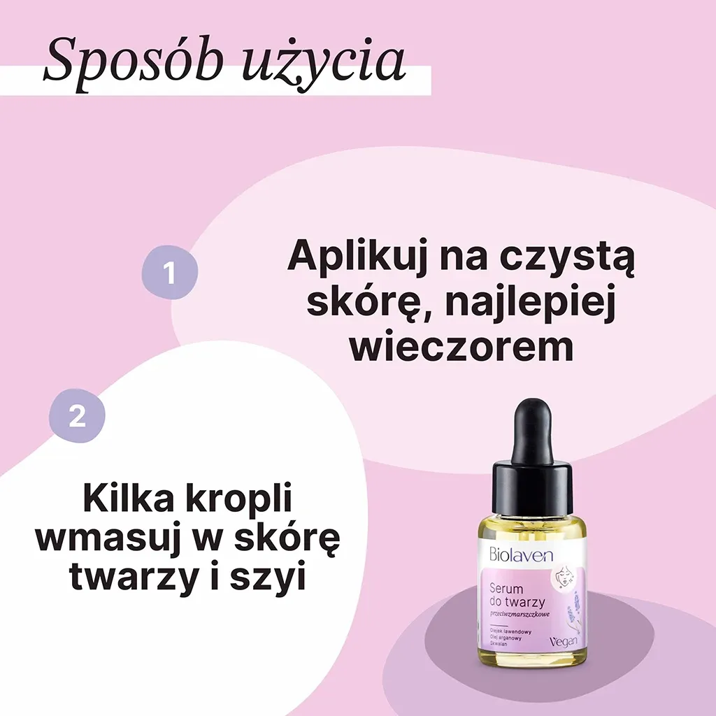 Biolaven Antirynke Ansigtsserum 30 ml Lavendel