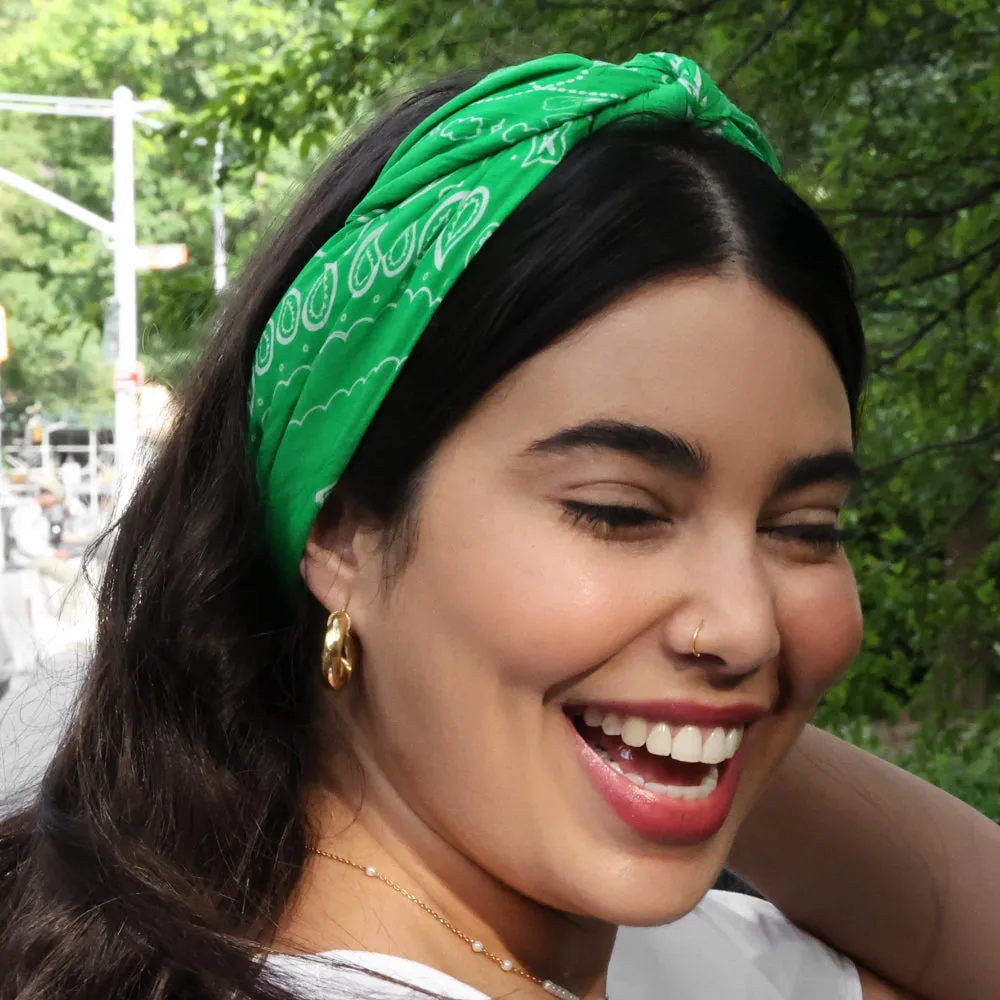 Tata Harper Green Beauty Bandana hårtørklæde 66 cm