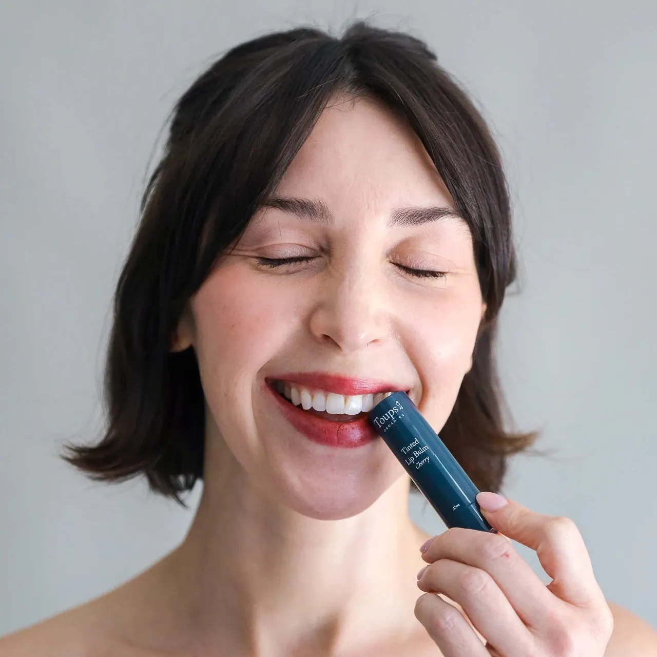 Toups and Co Tinted Lip Balm læbepomade Maple brun