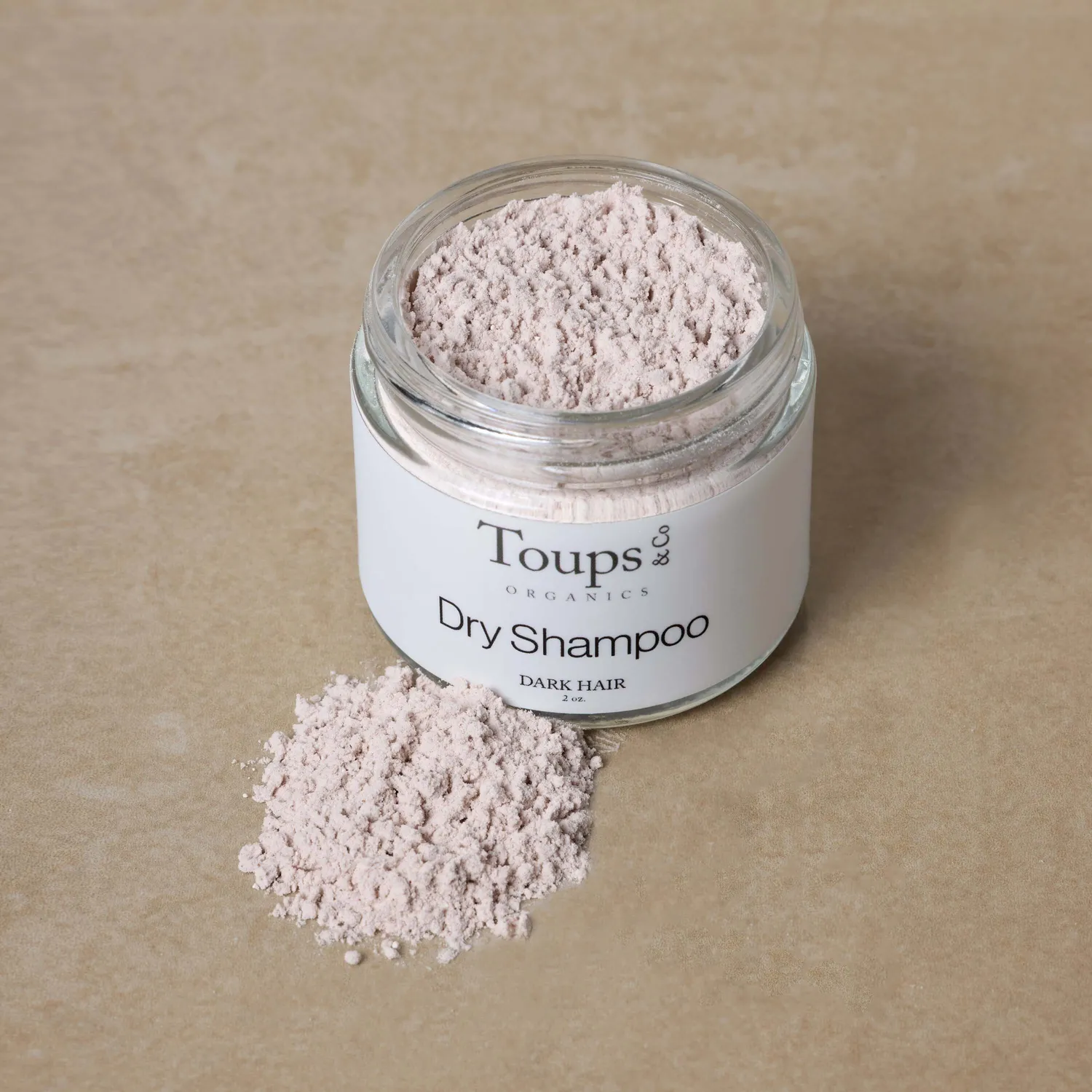 Toups Clean Hair Set tørshampoo light applikator