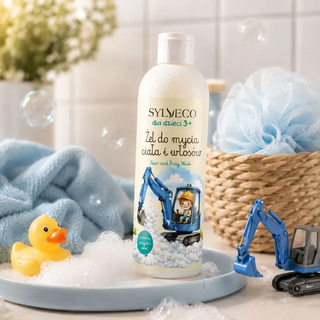 Sylveco børn vaskegele drenge frugt 3+