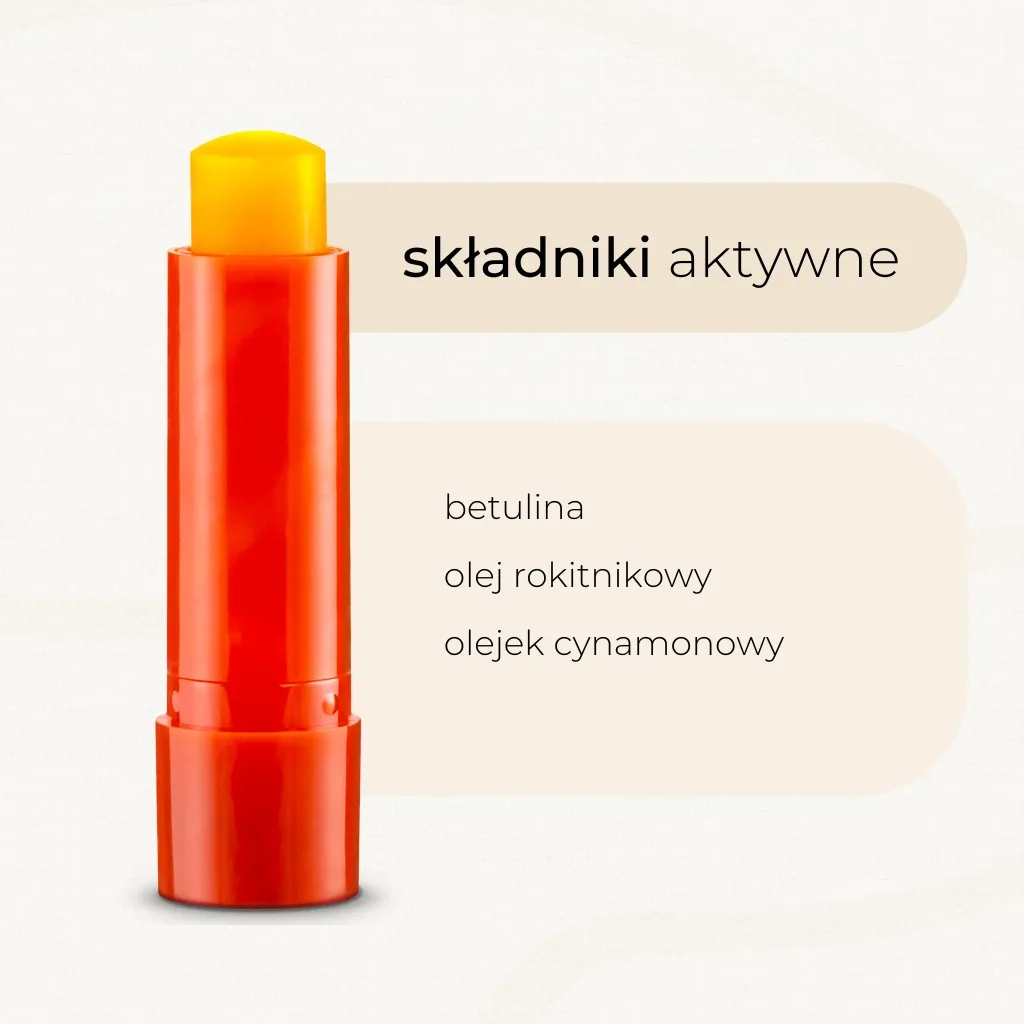 Sylveco Havtorn læbepomade kanel beskyttende 4,6 g