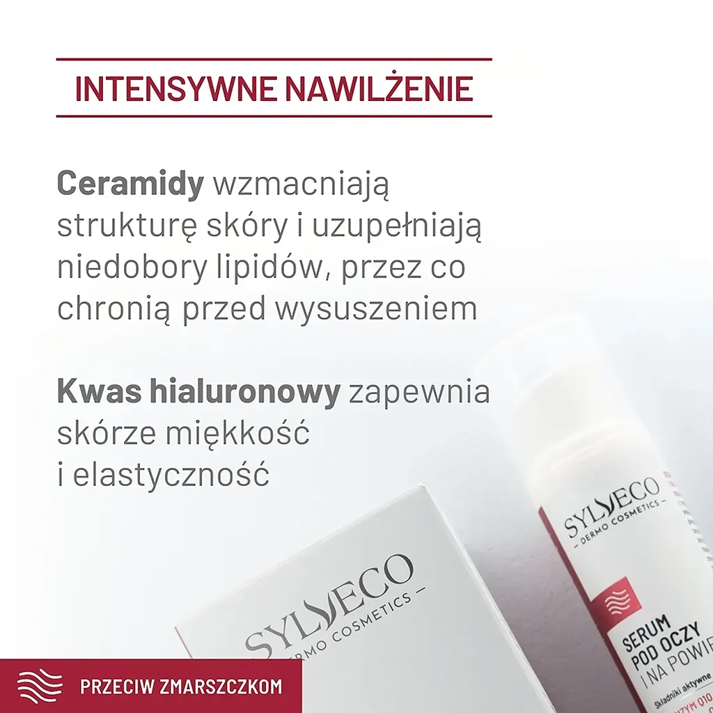 Sylveco Dermo øjenserum mod rynker Q10 peptid