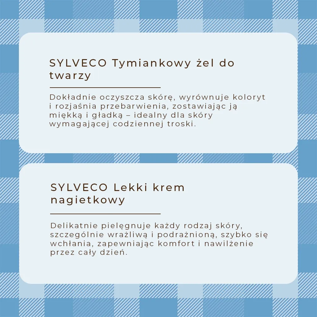 Sylveco plejesæt til ham 4 dele gave